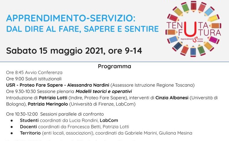 15 maggio: prima riunione della rete